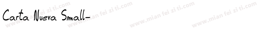 Carta Nueva Small字体转换